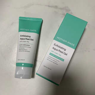 [마더메이드]엑스폴리에이팅 아쿠아 필링젤 w.그린티_K — 5점을 준 리뷰어가 2020년 11월 올린 사용 사진