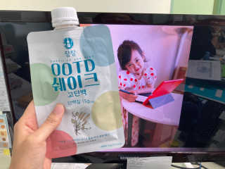 [꾸콤] 참참 OOTD쉐이크 고단백 일주일세트 50g x 5 — 5점을 준 리뷰어가 2020년 9월 올린 사용 사진