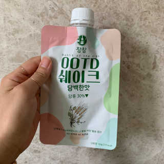 [꾸콤] 참참 OOTD쉐이크 담백한 일주일세트 50g x 5 — 5점을 준 리뷰어가 2020년 9월 올린 사용 사진