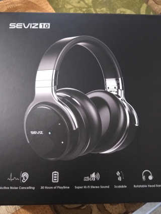 SEVIZ Bluetooth Headphones 10 3color — 5점을 준 리뷰어가 2020년 8월 올린 사용 사진