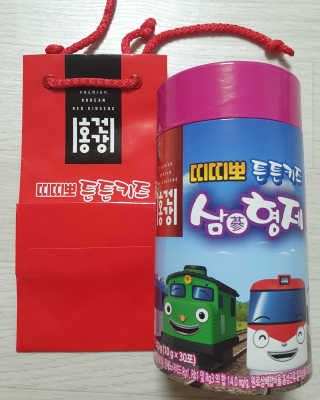 홍건강 띠띠뽀 튼튼키즈 삼형제 1~3단계 10g x 30포 — 5점을 준 리뷰어가 2020년 5월 올린 사용 사진