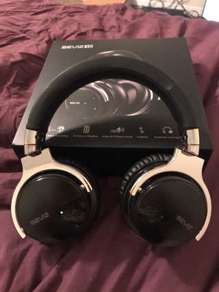 SEVIZ Bluetooth Headphones 10 3color — 5점을 준 리뷰어가 2020년 8월 올린 사용 사진