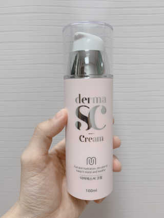 derma SC-Cream 더마에스씨 크림 100ml — 5점을 준 리뷰어가 2020년 5월 올린 사용 사진