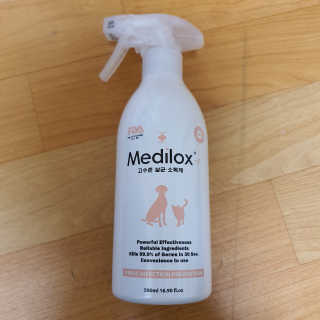 Medilox 메디록스 살균소독제_3종 500ml [택 1] — 5점을 준 리뷰어가 2020년 8월 올린 사용 사진
