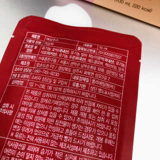 이로아 디어 여성주스_10포 — 5점을 준 리뷰어가 2020년 11월 올린 사용 사진