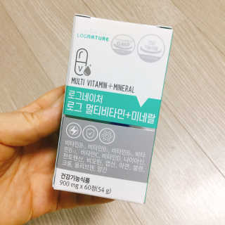 로그네이처 로그 멀티비타민+미네랄 — 4.5점을 준 리뷰어가 2020년 7월 올린 사용 사진