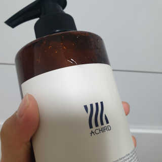 에이처드 유산균 탈모 샴푸 500ml — 5점을 준 리뷰어가 2020년 10월 올린 사용 사진