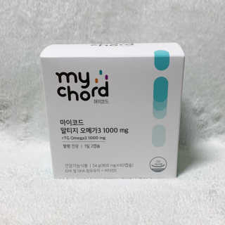JW중외제약 마이코드 알티지 오메가3 1000 mg — 5점을 준 리뷰어가 2020년 9월 올린 사용 사진