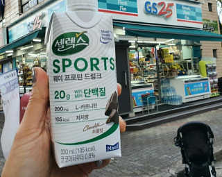 셀렉스스포츠 셀렉스 스포츠 드링크 초콜릿 _ 330ml x 12팩 — 5점을 준 리뷰어가 2020년 11월 올린 사용 사진
