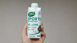 셀렉스스포츠 셀렉스 스포츠 드링크 초콜릿 _ 330ml x 12팩 — 5점을 준 리뷰어가 2020년 11월 올린 사용 사진