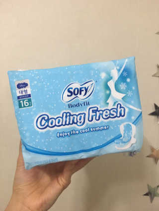 LG유니참 쏘피SOFY [SOFY] 바디피트 쿨링프레쉬 — 5점을 준 리뷰어가 2020년 6월 올린 사용 사진