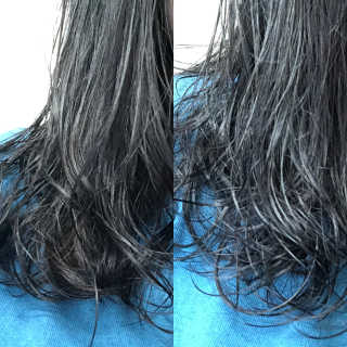 달리프 글램 컬크림 펌앤웨이브 150ml — 4.5점을 준 리뷰어가 2020년 7월 올린 사용 사진