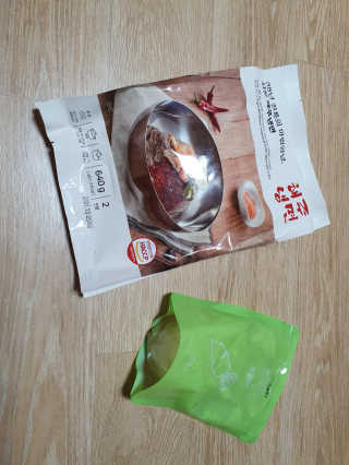 [해주냉면] 신천맛집 매운 비빔냉면 2인분 + 무절임 — 5점을 준 리뷰어가 2020년 5월 올린 사용 사진