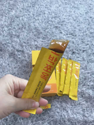 조은약초 국산 늙은 호박즙 호박쪼옥 젤리 20g x 15포 — 5점을 준 리뷰어가 2020년 10월 올린 사용 사진