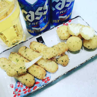 가치식탁 리얼치즈스틱, 리얼크림치즈볼 — 5점을 준 리뷰어가 2020년 6월 올린 사용 사진