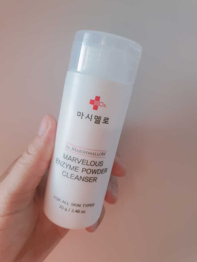 닥터마시멜로 마블러스 엔자임 파우더 클렌저 리뷰 사진