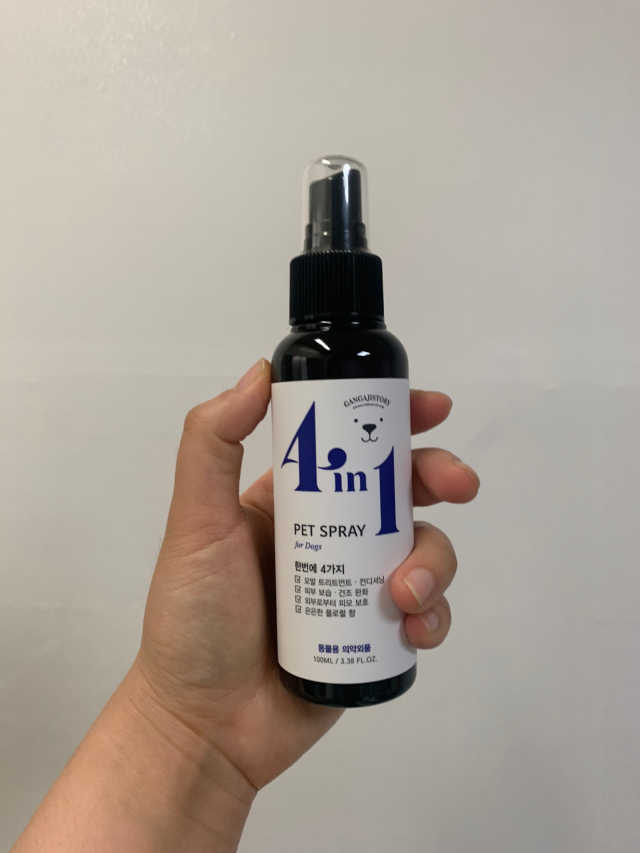 강아지스토리 포인원 모이스처 미스트 100ml 리뷰 사진
