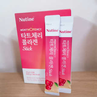 뉴틴 타트체리 콜라겐 스틱 20g X 30포 — 5점을 준 리뷰어가 2020년 8월 올린 사용 사진