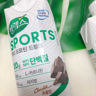 셀렉스스포츠 셀렉스 스포츠 드링크 초콜릿 _ 330ml x 12팩 — 5점을 준 리뷰어가 2020년 11월 올린 사용 사진