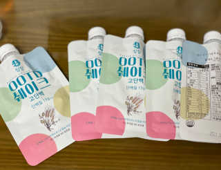 [꾸콤] 참참 OOTD쉐이크 고단백 일주일세트 50g x 5 — 5점을 준 리뷰어가 2020년 11월 올린 사용 사진