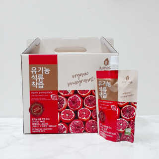 자연에온 유기농 석류 착즙 100mL 10개입 2BOX — 4.5점을 준 리뷰어가 2020년 11월 올린 사용 사진