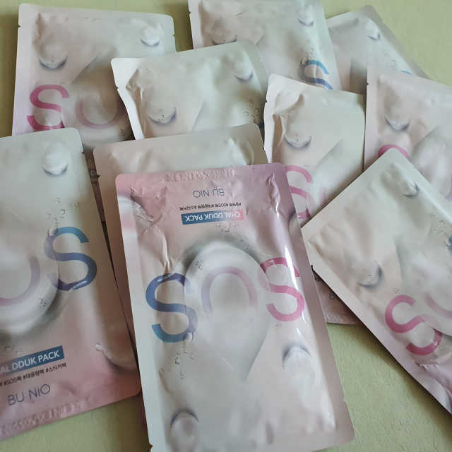 뷰니오 에스오에스찰떡팩 리뷰 사진
