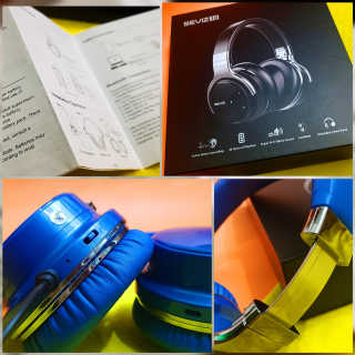 SEVIZ Bluetooth Headphones 10 3color — 5점을 준 리뷰어가 2020년 4월 올린 사용 사진