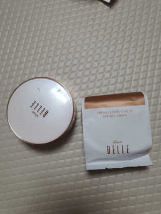 디어벨르 크림쿠션 DEAR BELLE CREAM COUSION — 5점을 준 리뷰어가 2020년 7월 올린 사용 사진