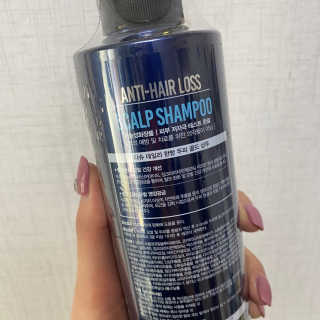 다슈코리아 다슈 데일리 단백질 한방 두피 골드 샴푸 500ml — 5점을 준 리뷰어가 2020년 12월 올린 사용 사진