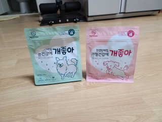 My Pet Care 천연단백질 관절건강에 개좋아 — 5점을 준 리뷰어가 2020년 12월 올린 사용 사진