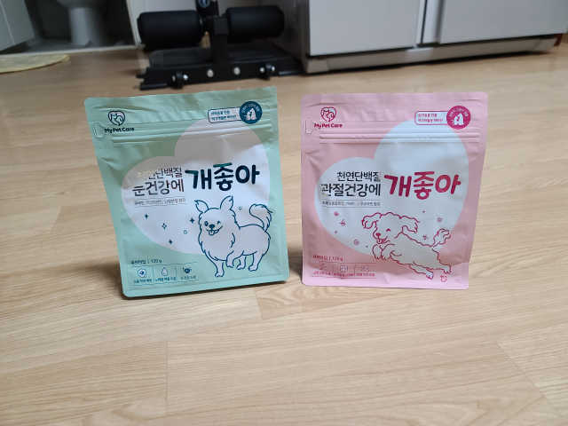 천연단백질 관절건강에 개좋아 리뷰 사진