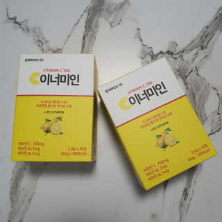 이너미인 VITAMIN-C 700 — 5점을 준 리뷰어가 2020년 8월 올린 사용 사진