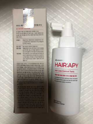 리더스코스메틱 리더스 헤어 라피 헤어 로스 컨트롤 토닉 — 5점을 준 리뷰어가 2020년 11월 올린 사용 사진