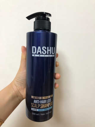 다슈코리아 다슈 데일리 단백질 한방 두피 골드 샴푸 500ml — 5점을 준 리뷰어가 2020년 7월 올린 사용 사진