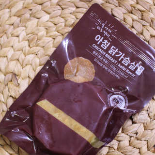 바로 먹는 아침 실온보관 닭가슴살 6종 — 5점을 준 리뷰어가 2020년 10월 올린 사용 사진