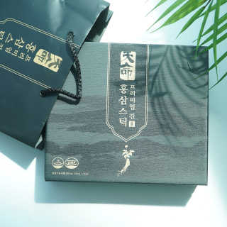 헬스업_천명진프리미엄홍삼스틱_10ml x 30포 — 5점을 준 리뷰어가 2020년 7월 올린 사용 사진