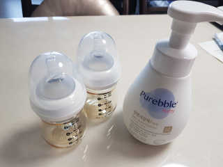 Purebble [퓨어블] 베이비 젖병세정제 500ml — 5점을 준 리뷰어가 2020년 8월 올린 사용 사진