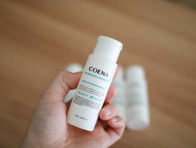 자연유래 식물성 코에나 샴푸 50ml 리뷰 사진