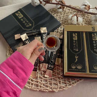 헬스업_천명진프리미엄홍삼스틱_10ml x 30포 — 5점을 준 리뷰어가 2020년 11월 올린 사용 사진