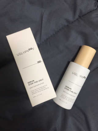 어글리프루프 세럼 스탑디어글리 딥 컨템플레이션 30ml — 5점을 준 리뷰어가 2020년 12월 올린 사용 사진