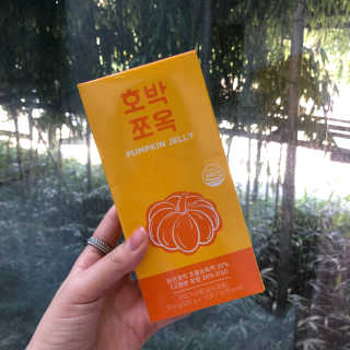 조은약초 국산 늙은 호박즙 호박쪼옥 젤리 20g x 15포 — 3.5점을 준 리뷰어가 2020년 9월 올린 사용 사진