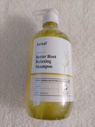 달리프 클로렐라 베러 루트 릴렉싱 샴푸 500ml — 4점을 준 리뷰어가 2020년 11월 올린 사용 사진