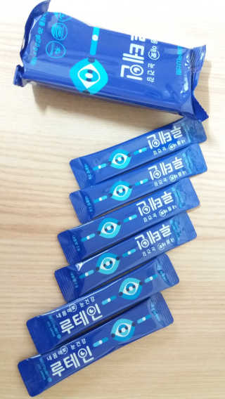 서울약사신협_내몸애눈건강루테인_2g x 50포 — 3.5점을 준 리뷰어가 2020년 12월 올린 사용 사진
