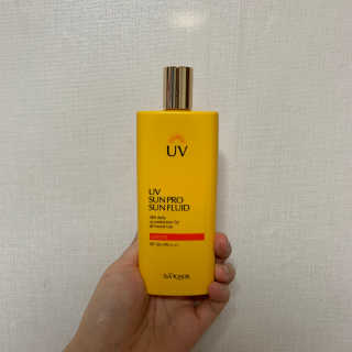 네이처컬렉션 이자녹스 UV 선 프로 365 익스트림 선 플루이드 100ml — 5점을 준 리뷰어가 2020년 5월 올린 사용 사진
