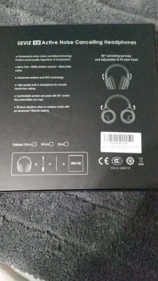 SEVIZ Bluetooth Headphones 10 3color — 5점을 준 리뷰어가 2020년 6월 올린 사용 사진