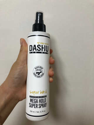 다슈코리아 다슈 포 맨 프리미엄 메가 홀드 슈퍼 스프레이 250ml — 5점을 준 리뷰어가 2020년 7월 올린 사용 사진