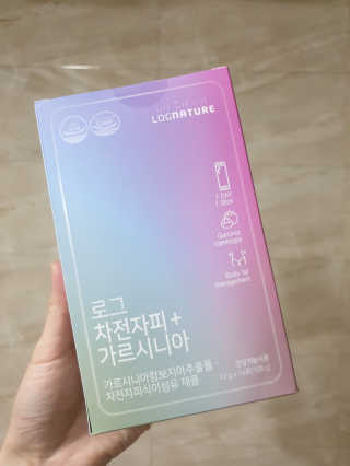 로그네이처 로그 차전자피+가르시니아 — 5점을 준 리뷰어가 2020년 7월 올린 사용 사진