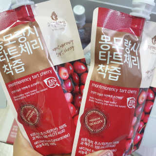 자연에온 몽모랑시 타트체리 착즙 100mL 10개입 2BOX — 5점을 준 리뷰어가 2020년 11월 올린 사용 사진