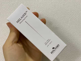ECLADO 에끌라두 멜라이져 화이트닝 세럼 — 3점을 준 리뷰어가 2020년 10월 올린 사용 사진