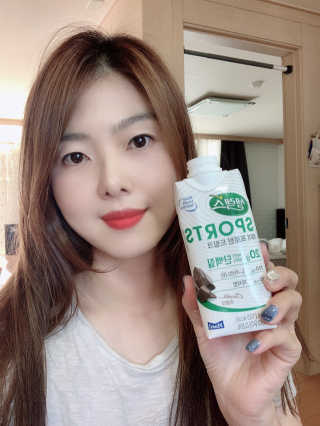셀렉스스포츠 셀렉스 스포츠 드링크 초콜릿 _ 330ml x 12팩 — 5점을 준 리뷰어가 2020년 10월 올린 사용 사진